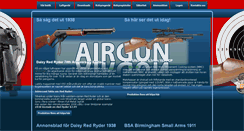 Desktop Screenshot of airgun.nu